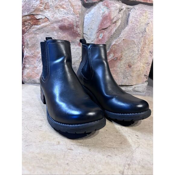 Eastland Women’s Jasmine Chelsea Ankle Black Boots Size 8.5M - Picture 6 of 9
